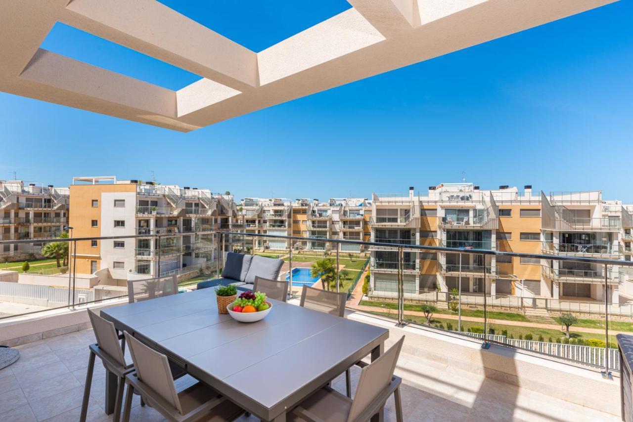 Dehesa de Campoamor La Zenia Cocoon - Luxury Penthouse With Jacuzzi, 2 Pools, Indoor Heated Pool, Sauna, Gym, Playstationアパートメント エクステリア 写真